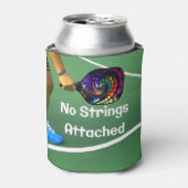 Pickleball Funny No Strings Attached Blikjeskoeler (Blikje Voorkant)