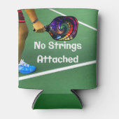 Pickleball Funny No Strings Attached Blikjeskoeler (Voorkant)