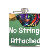 Pickleball Funny No Strings Attached Heupfles (Voorkant)