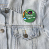 Pickleball Funny No Strings Attached Ronde Button 5,7 Cm (In situ)