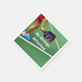 Pickleball Funny No Strings Attached Servet (Hoek)