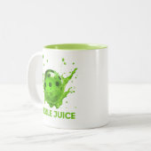 Pickleball Funny Pickle Juice Coffee of Tea Mok (Voorkant links)