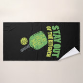 Pickleball Funny Pickleball Gifts Badhanddoek (Badhanddoek)