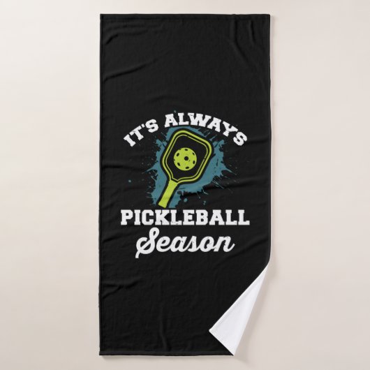 Pickleball Funny Pickleball Gifts Badhanddoek (Badhanddoek)