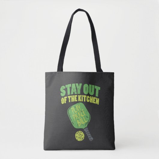 Pickleball Funny Pickleball Gifts Tote Bag (Voorkant)