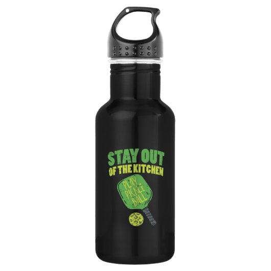Pickleball Funny Pickleball Gifts Waterfles (Voorkant)