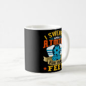 Pickleball Funny Quottes Humoureuze slogans Mannen Koffiemok (Voorkant rechts)