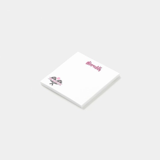 PIckleball Gal Good Life Post-it® Notes (Schuin)