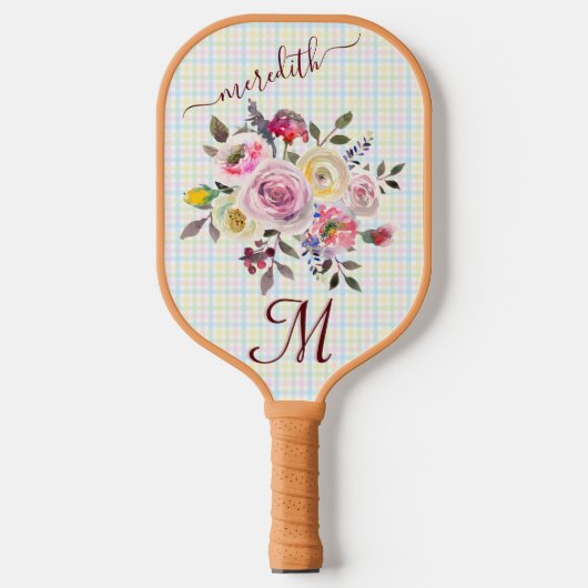 Pickleball Gal: Naam speldenlogo Paddle (Voorkant)