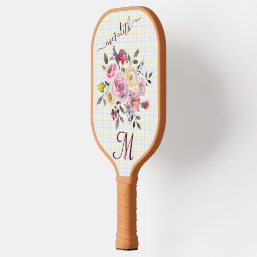 Pickleball Gal: Naam speldenlogo Pickleball Paddle (Links)