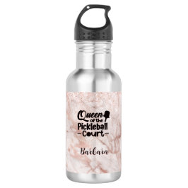 PIckleball Gal Queen of the Court Waterfles