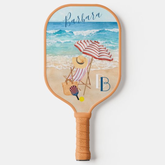 Pickleball Gal: Weet hoe je kunt spelen en ontspan Pickleball Paddle (Voorkant)