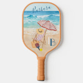 Pickleball Gal: Weet hoe je kunt spelen en ontspan Pickleball Paddle (Achterkant)