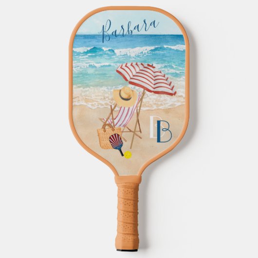 Pickleball Gal: Weet hoe je kunt spelen en ontspan Pickleball Paddle (Achterkant)