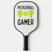 Pickleball Gamer peddels en bal Paddle (Achterkant)