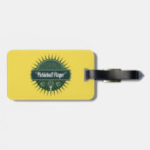 Pickleball Gear Bag ID Label voor picklebalspelers Bagagelabel (Achterkant horizontaal)