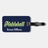 Pickleball Gear Bag Label Bagagelabel (Achterkant horizontaal)