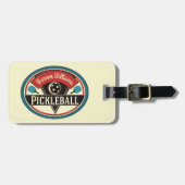 Pickleball Gear Bag Label -  ontwerp Bagagelabel (Voorkant horizontaal)