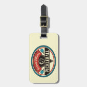 Pickleball Gear Bag Label -  ontwerp Bagagelabel (Voorkant verticaal)