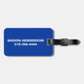 Pickleball Gear Identification Specified Text Bagagelabel (Achterkant horizontaal)