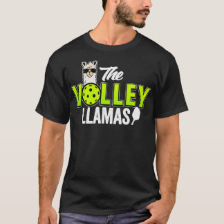 Pickleball geeft de Volley Llamas een grappige Pic T-shirt