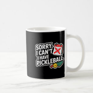 Pickleball gepensioneerde dink opa grappig sport c koffiemok
