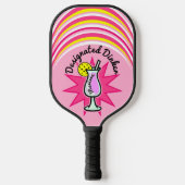 Pickleball Gepersonaliseerde Aangewezen Dinker Roz Paddle (Voorkant)
