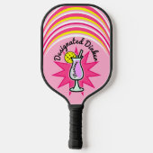 Pickleball Gepersonaliseerde Aangewezen Dinker Roz Paddle (Achterkant)