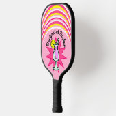 Pickleball Gepersonaliseerde Aangewezen Dinker Roz Pickleball Paddle (Links)