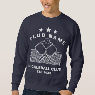 Pickleball Gepersonaliseerde clubnaam Trui