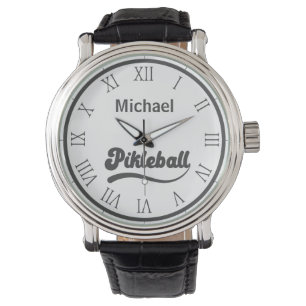 Pickleball Gepersonaliseerde naam Horloge