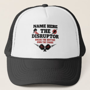 Pickleball Gepersonaliseerde Naam The Disruptor Ho Trucker Pet
