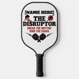 Pickleball Gepersonaliseerde Naam The Disruptor Pa Paddle