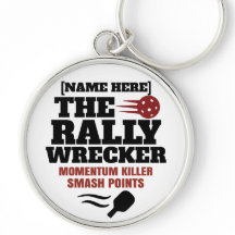 Pickleball Gepersonaliseerde Naam The Rally Wrecke