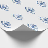 Pickleball Gezegde Funny Cadeaupapier (Hoek)