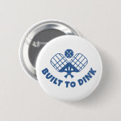 Pickleball Gezegde Funny Ronde Button 5,7 Cm (Voorkant /achterkant)