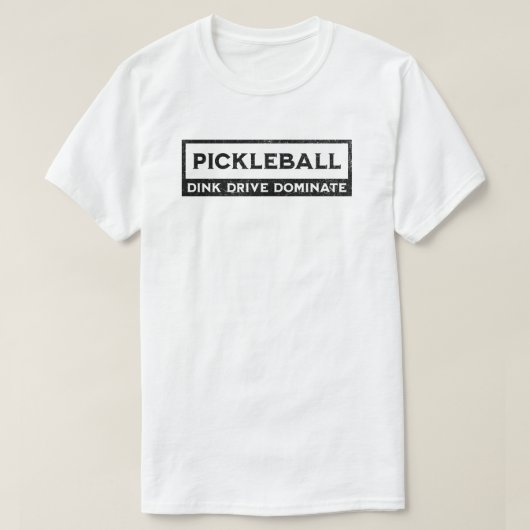Pickleball Gezegde T-shirt (Design voorkant)