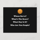 Pickleball Gift Briefkaart (Voorkant)