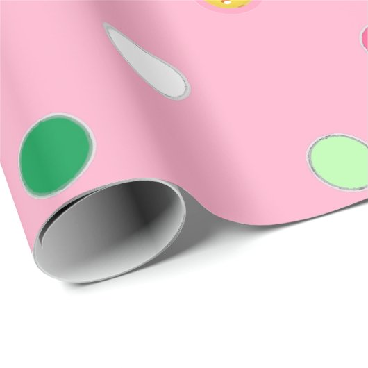 Pickleball Gift Cadeaupapier (Rol Hoek)