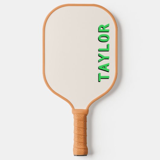 Pickleball Gift Gepersonaliseerde Elektrische Groe Paddle (Voorkant)