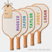 Pickleball Gift Gepersonaliseerde Elektrische Groe Paddle
