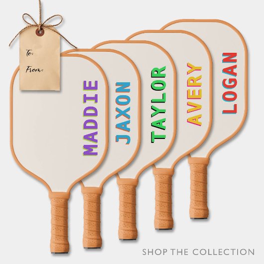 Pickleball Gift Gepersonaliseerde Elektrische Groe Paddle