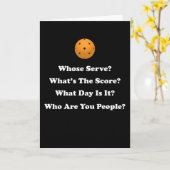 Pickleball Gift Kaart (Gele Bloem)