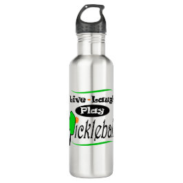 Pickleball Gift Live Laugh Play Pickle Ball Waterfles