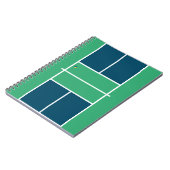 Pickleball Gift Notitieboek (Linkerzijde)