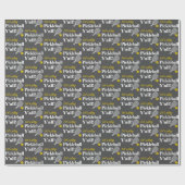 Pickleball Gift Wrap Let's Play Pickleball Team Cadeaupapier (Vlak)
