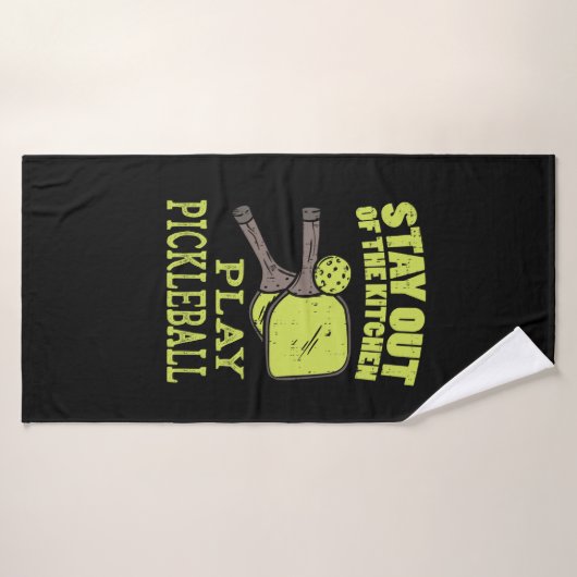 Pickleball Gifts Badhanddoek (Badhanddoek)