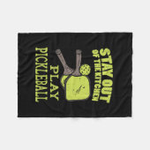 Pickleball Gifts Fleece Deken (Voorkant (Horizontaal))