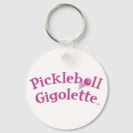 Pickleball Gigolette™ Swingrz Swag Court Jester Sleutelhanger