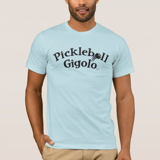 Pickleball Gigolo™ Swingrz Swag Court Jester2 T-shirt (Voorkant)